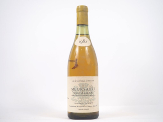 Vente aux enchères 1 BOUTEILLE MEURSAULT "CHEVALIÈRES" DOMAINE CLERGET - 1982