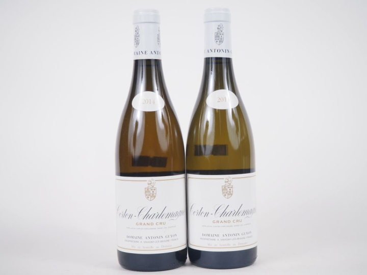 2 BOUTEILLES CORTON CHARLEMAGNE GC DOMAINE ANTONIN GUYON - 2014