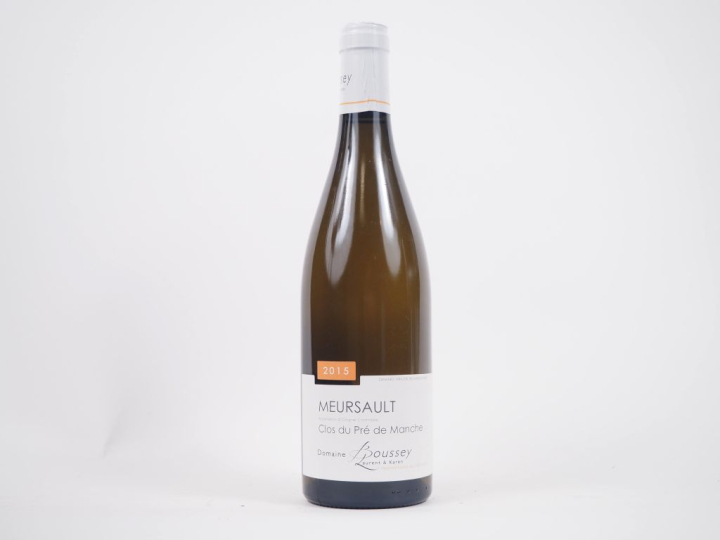 1 BOUTEILLE MEURSAULT "CLOS DU PRÉ DE MANCHE" DOMAINE BOUSSEY - 2015