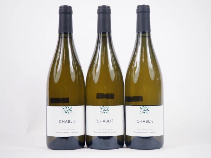 3 BOUTEILLES CHABLIS DOMAINE ELODIE CHALMEAU - 2023