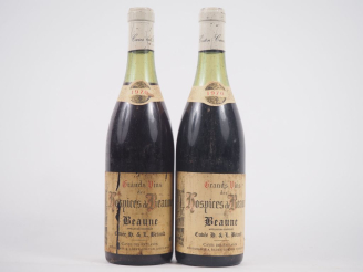 Vente aux enchères 2 BOUTEILLES HOSPICES DE BEAUNE "CUVÉE H. ET L. BÉTAULT" CAVES DES PAU
