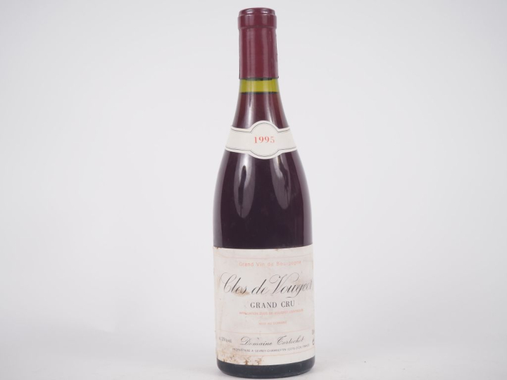 1 BOUTEILLE CLOS DE VOUGEOT GC DOMAINE TORTOCHOT - 1995 - ET 
