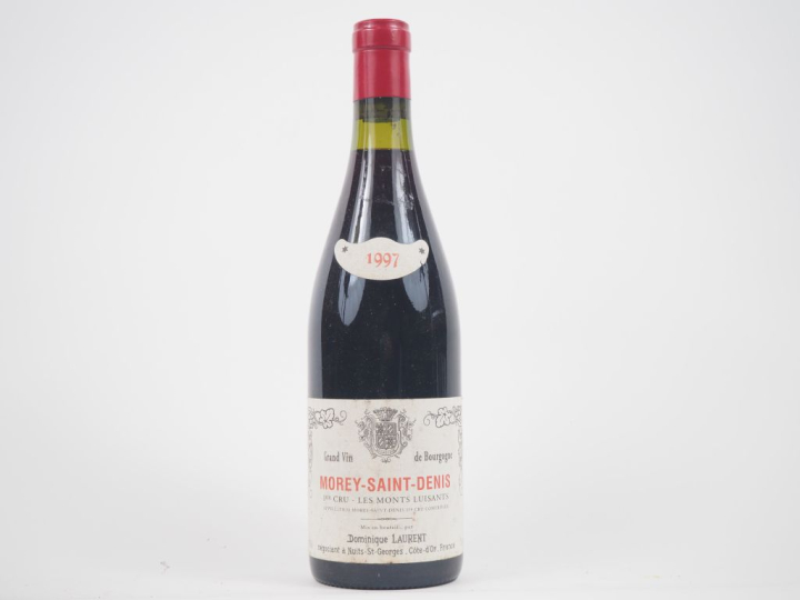 1 BOUTEILLE MOREY ST DENIS 1er CRU "LES MONTS LUISANTS" DOMINIQUE LAUR