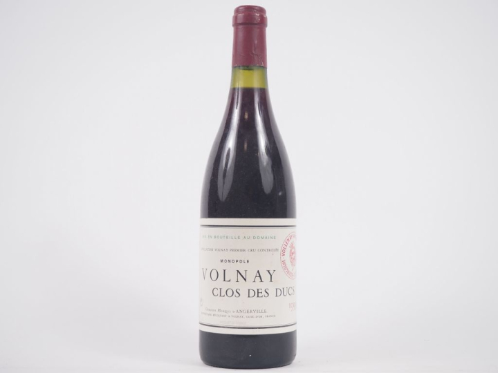 1 BOUTEILLE VOLNAY 1er CRU "CLOS DES DUCS" DOMAINE MARQUIS D'ANGERVILL
