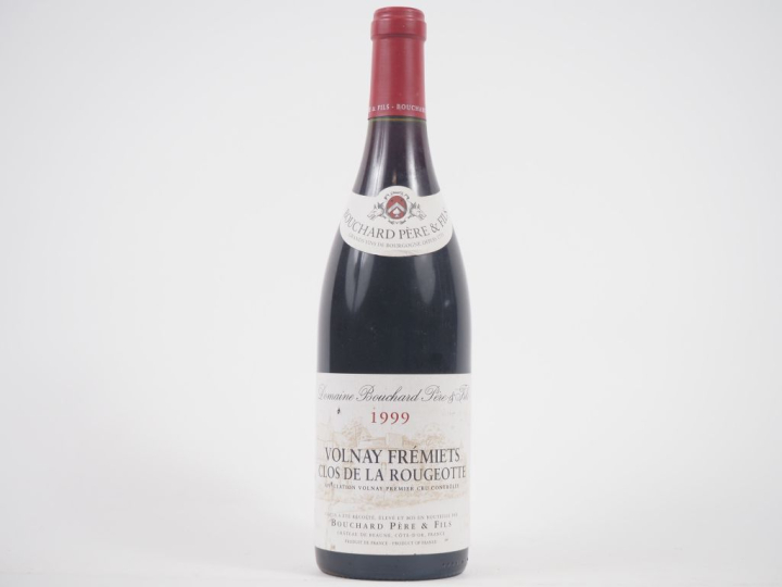 1 BOUTELLE VOLNAY FRÉMIETS "CLOS DE LA ROUGEOTTE" DOMAINE BOUCHARD ET 