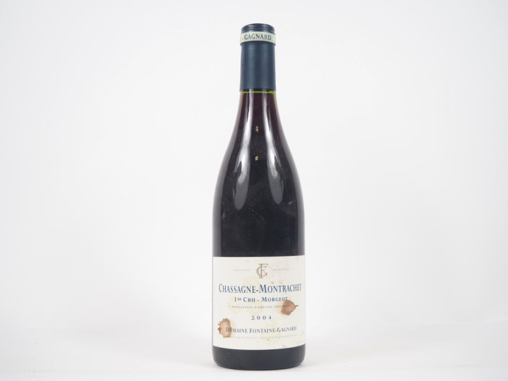 1 BOUTEILLE CHASSAGNE MONTRACHET 1er CRU "MORGEOT" DOMAINE FONTAINE GA