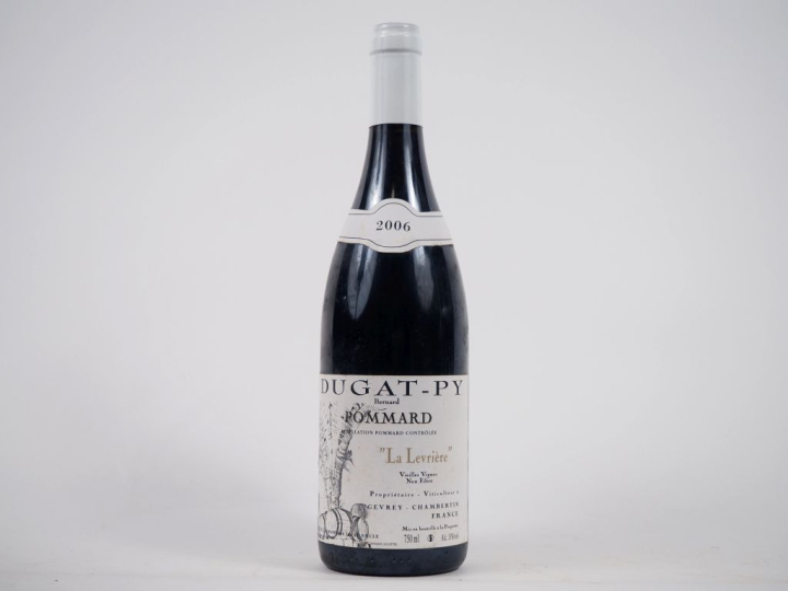 1 BOUTEILLE POMMARD "LA LEVRIÈRE" VIEILLES VIGNES DUGAT PY - 2006