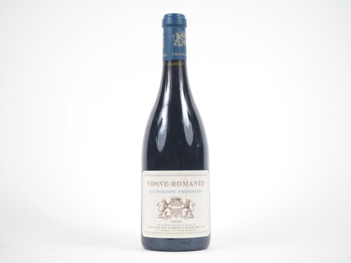 1 BOUTEILLE VOSNE ROMANÉ 1er CRU "AUX REIGNOTS" DOMAINE DU COMTE LIGER
