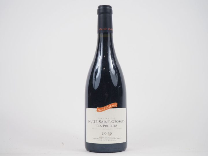 1 BOUTEILLE NUITS ST GEORGES 1er CRU "LES PRULIERS" DAVID DUBAND - 201