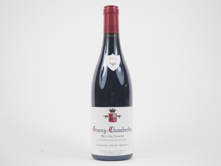 1 BOUTEILLE GEVREY CHAMBERTIN "MES CINQ TERROIRS" DOMAINE DENIS MORTET