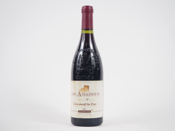 1 BOUTEILLE CHÂTEAUNEUF DU PAPE "LES AMADOUS" FAMILLE BRÉCHET - 2000
