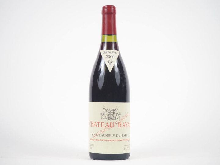 1 BOUTEILLE CHÂTEAUNEUF DU PAPE CHÂTEAU RAYAS - 2000