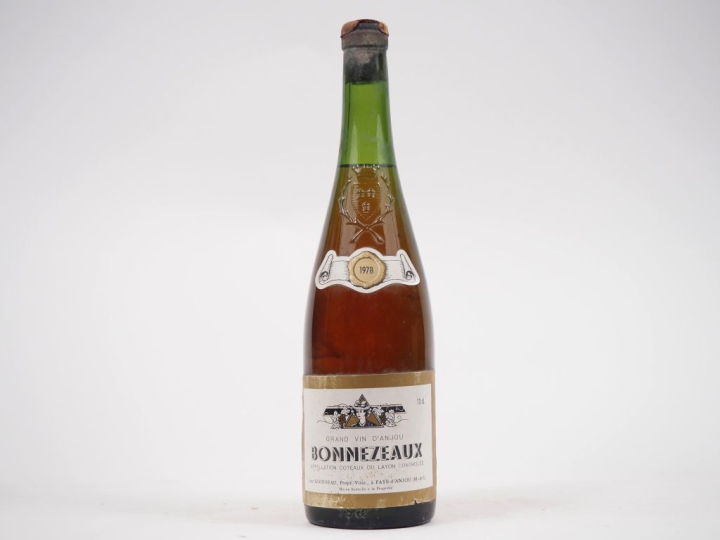 1 BOUTEILLE BONNEZEAUX COTEAUX DU LAYON - 1978