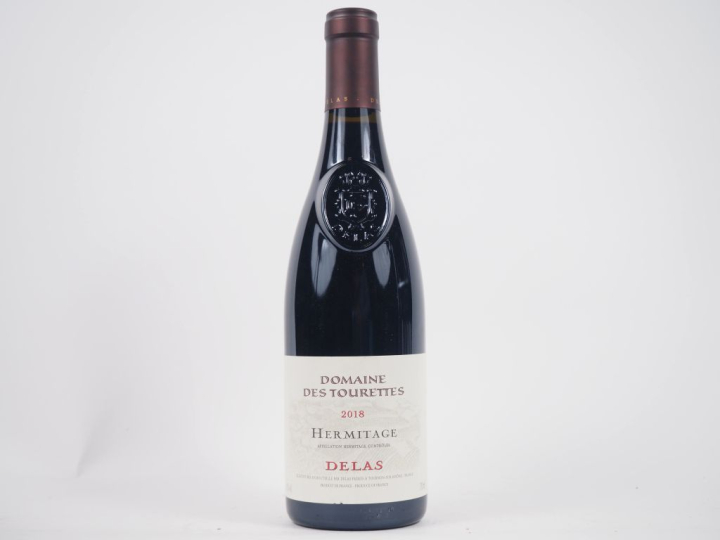 1 BOUTEILLE HERMITAGE "DOMAINE DES TOURETTES" DELAS - 2018