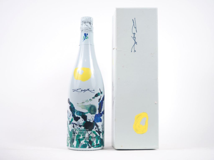 1 BOUTEILLE CHAMPAGNE TAITTINGER COLLECTION ZAO WOU-KI - 1998 - COFFRE