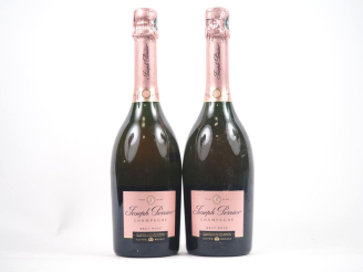 Vente aux enchères 2 BOUTEILLES CHAMPAGNE ROSÉ "CUVÉE ROYALE" JOSEPH PERRIER