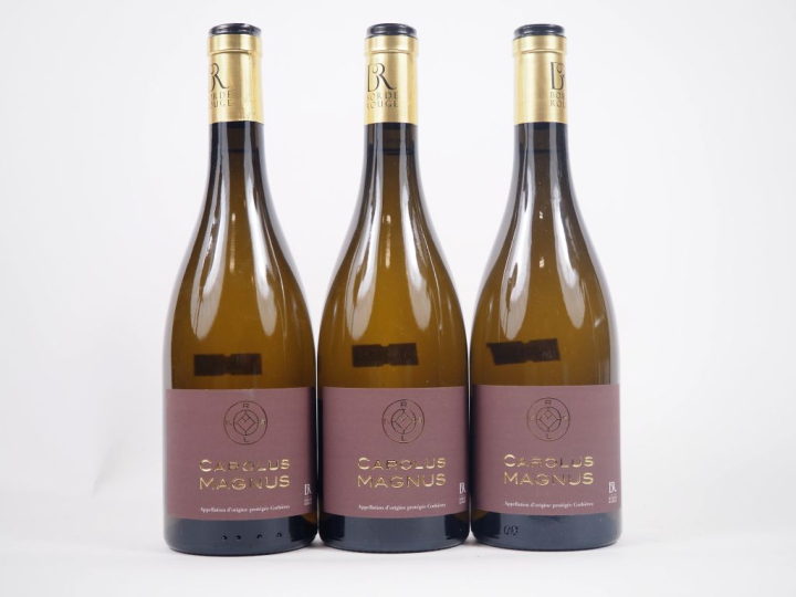 3 BOUTEILLES CAROLUS MAGNUS BLANC CORBIÈRES - 2022
