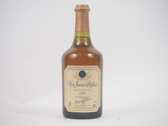 Vente aux enchères 1 BOUTEILLE VIN JAUNE J. TISSOT - 1991 