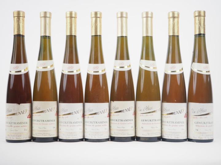 8 BOUTEILLES (50 CL) GEWURZTRAMINER "SGN" RUNNER - 1989