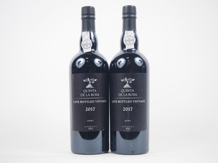 2 BOUTEILLES PORTO QUINTA DE LA ROSA - 2017