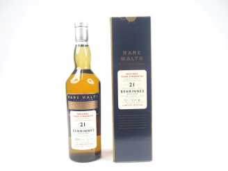 Vente aux enchères BENRINNES 21 YEARS RARE MALTS SELECTION DISTILLED : 1974 - BOTTLED : 1