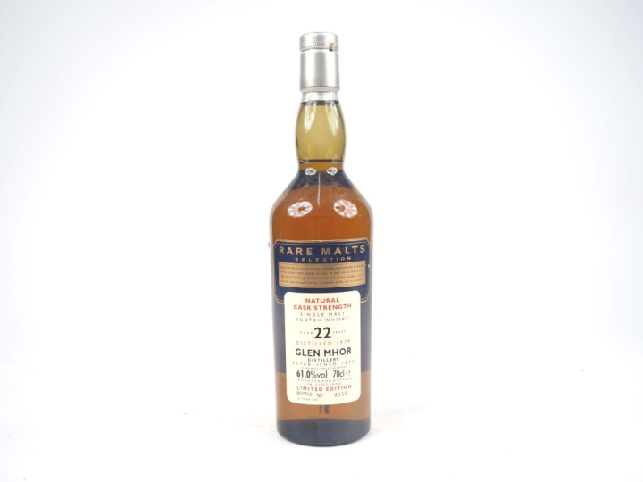 GLEN MHOR 22 YEARS RARE MALTS SELECTION DISTILLED : 1979 - BOTTLED : 1