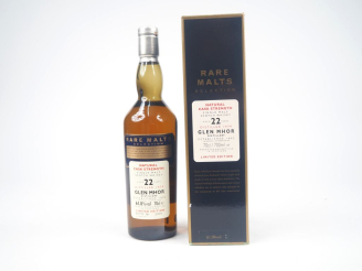 Vente aux enchères GLEN MHOR 22 YEARS RARE MALTS SELECTION DISTILLED : 1979 - BOTTLED : 1