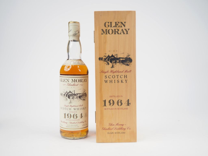 GLEN MORAY 27 YEARS DISTILLED : 1964 - BOTLLED : 1991 - 43 % - COFFRET
