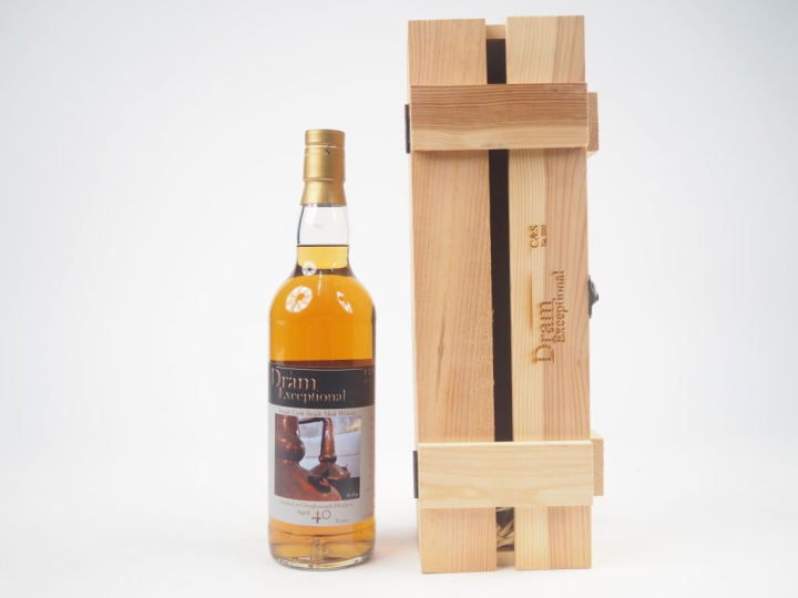 GLENGLASSAUGH 40 YEARS C S DRAM COLLECTION DISTILLED : 22/12/1972 - BO