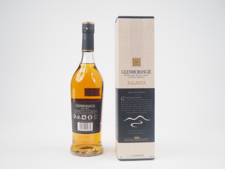 GLENMORAGIE 19 YEARS EALANTA DISTILLED : 1993 - BOTTLED : 2012 - 46% -