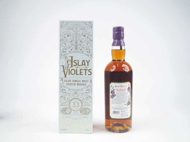 ISLAY VIOLETS 33 YEARS ELIXIR DISTILLERS - 46.2 % - COFFRET
