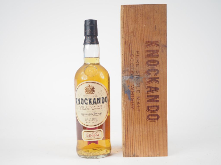 KNOCKANDO DISTILLED : 1982 - 43 %  - CBO ABIMÉE 