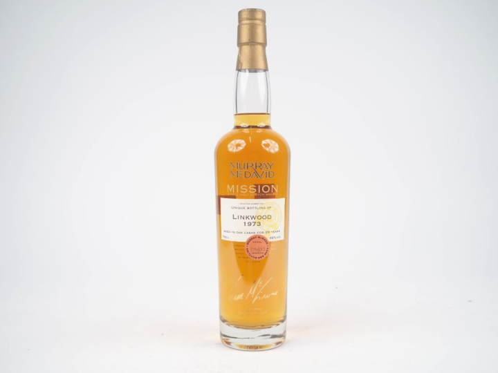 LINKWOOD 29 YEARS MURRAY MC DAVID DISTILLED : 1973 - BOTTLED : 2002 - 