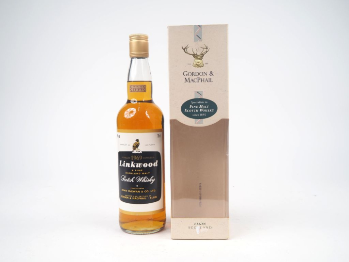 LINKWOOD 30 YEARS GORDON   MACPHAIL DISTILLED : 1969 - BOTTLED : 1999 
