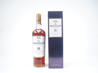 Vente aux enchères MACALLAN (THE) 18 YEARS DISTILLED : 1997 - 43 % - COFFRET 