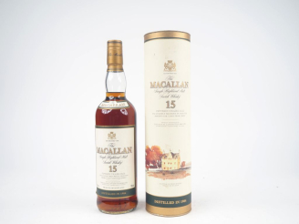 Vente aux enchères MACALLAN (THE) 15 YEARS DISTILLED : 1984 - 43 % - COFFRET 