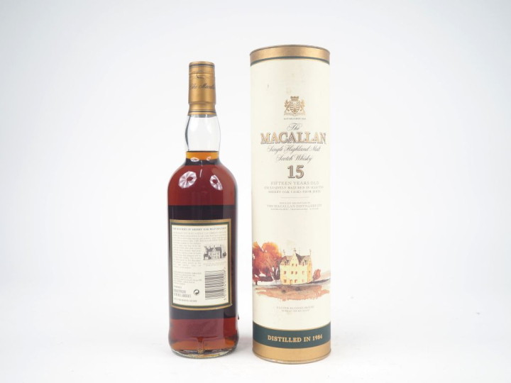 MACALLAN (THE) 15 YEARS DISTILLED : 1984 - 43 % - COFFRET 