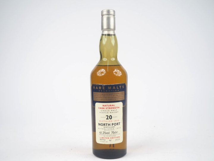 NORTH PORT 20 YEARS RARE MALTS SELECTION DISTILLED : 1979 - BOTTLED : 