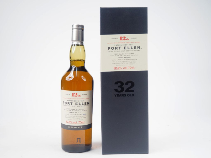 PORT ELLEN 32 YEARS 12TH RELEASE LIMITED EDITION DISTILLED : 1979 - BO