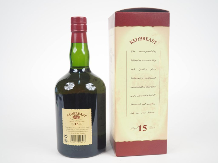 REDBREAST 15 YEARS  - 46 % - COFFRET