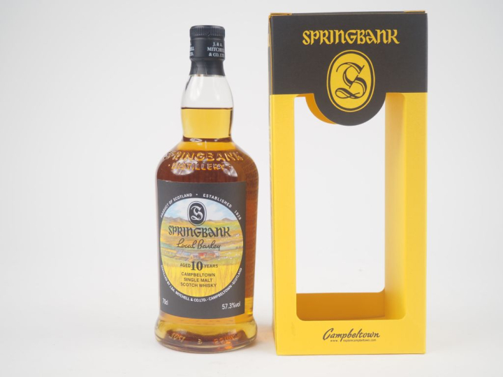 SPRINGBANK 10 YEARS LOCAL BARLEY DISTILLED : 06/2007 - BOTTLED : 11/20