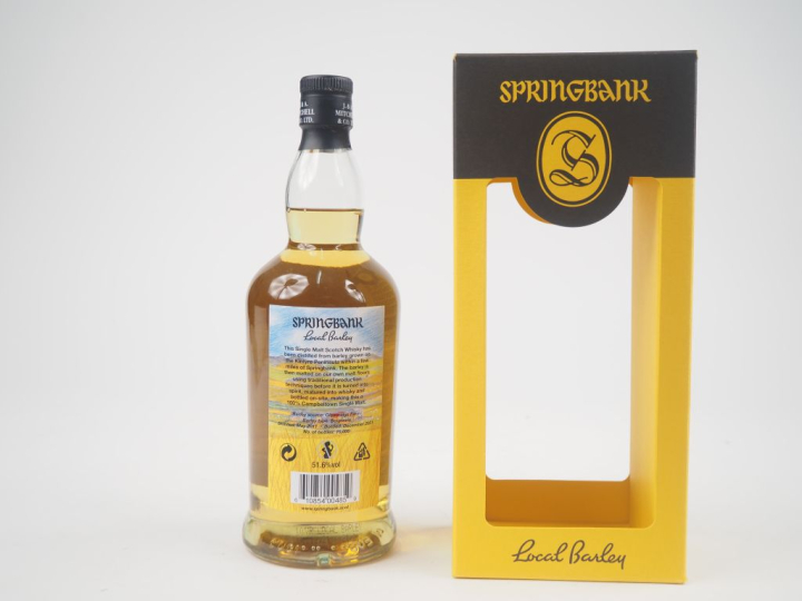 SPRINGBANK 10 YEARS LOCAL BARLEY DISTILLED : 05/2011 - BOTTLED : 12/20