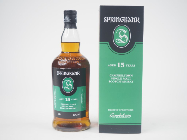 SPRINGBANK 15 YEARS BOTTLED : 17/08/2020 - 46%