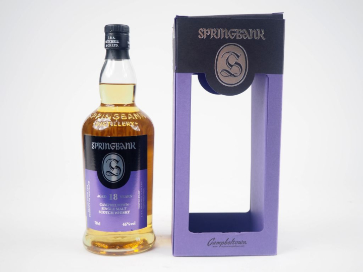 SPRINGBANK 18 YEARS BOTTLED : 07/01/2020 - 46%