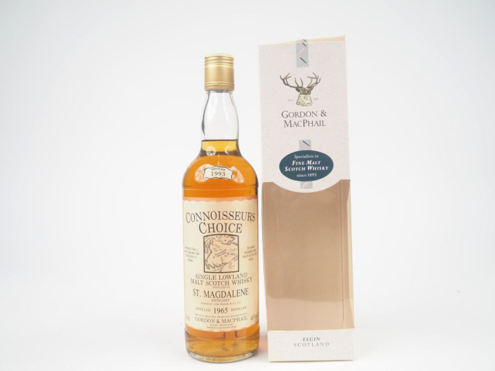 ST MAGDALENE 28 YEARS GORDON   MACPHAIL DISTILLED : 1965 - BOTTLED : 1