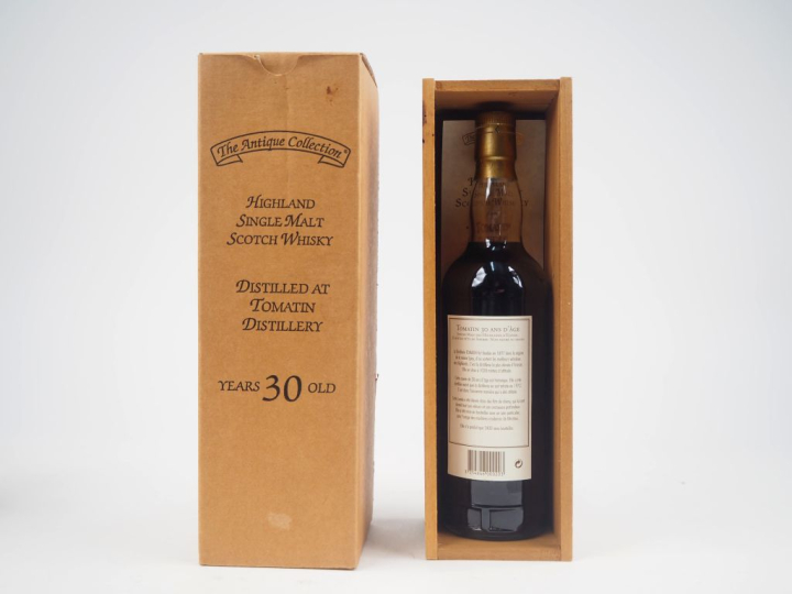 TOMATIN 30 YEARS THE ANTIQUE COLLECTION - 43 % - BOTTLE N°835/2400 - C