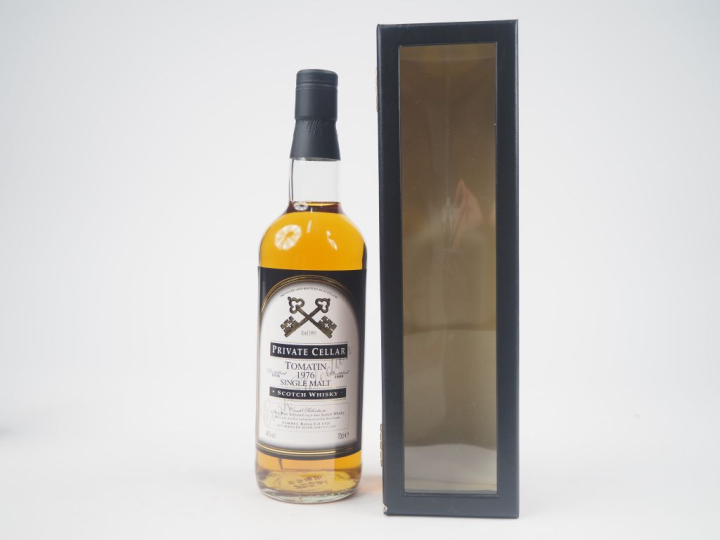 TOMATIN 23 YEARS PRIVATE CELLAR FORBES ROSS DISTILLED : 1976 - BOTTLED