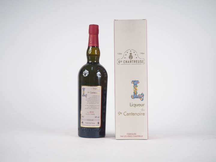 1 BOUTEILLE CHARTREUSE "LIQUEUR DU 9e CENTENAIRE" - 2018 - N°04106 - C