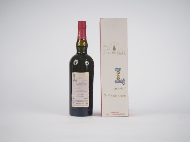 1 BOUTEILLE CHARTREUSE ÉPISCOPALE "LIQUEUR DU 9e CENTENAIRE" - 2019 - 