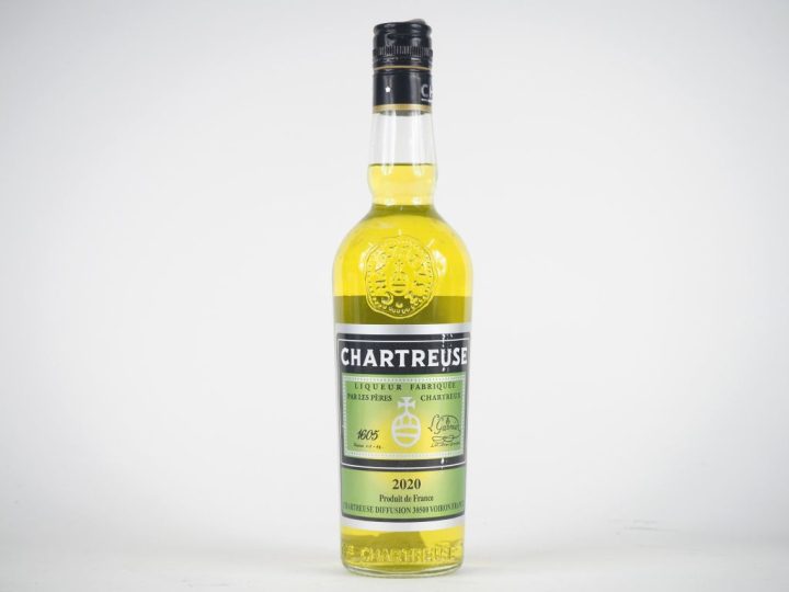 1 BOUTEILLE (50 CL) CHARTREUSE JAUNE ÉPISCOPALE "FOUS DE CHARTREUSE" -